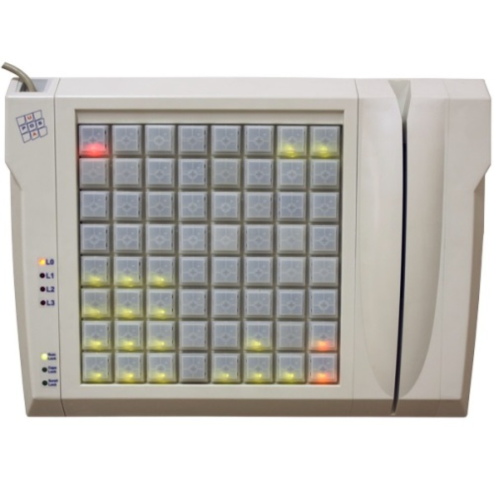 POS- клавиатура LPOS-065-RS485 (LED) без считывателя магнитных карт