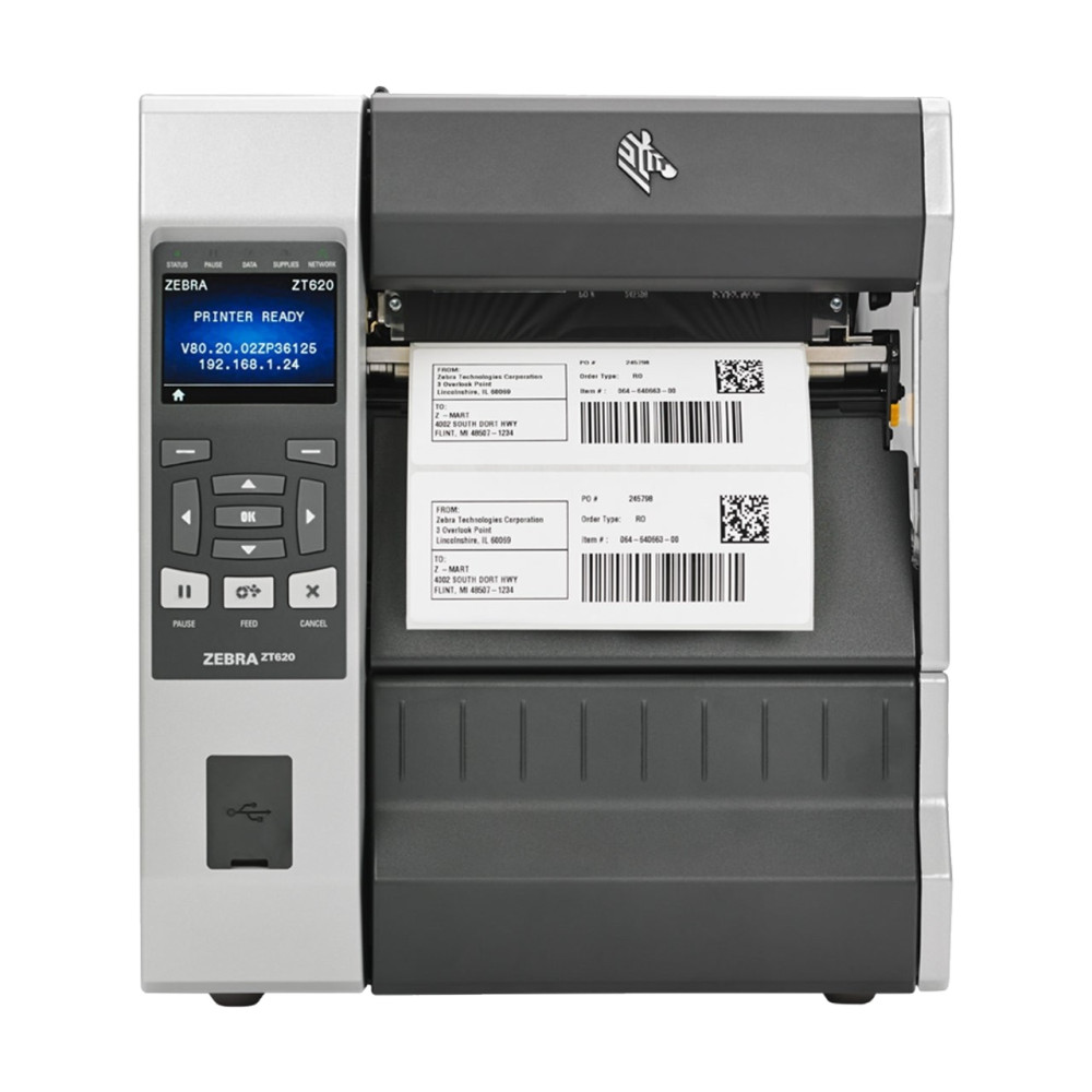 Принтер этикеток Zebra ZT620 RFID (ZT62062-T0E01C0Z)